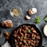 Barefoot Steak Bites With Garlic Butter Recipe