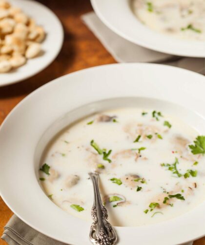 Barefoot Contessa Oyster Stew