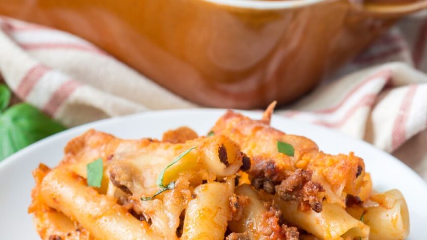 Ina Garten Baked Ziti Recipe