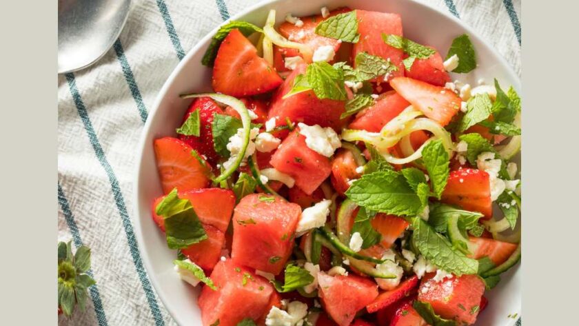 Ina Garten Feta Watermelon Salad