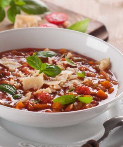 Ina Garten Summer Minestrone Soup