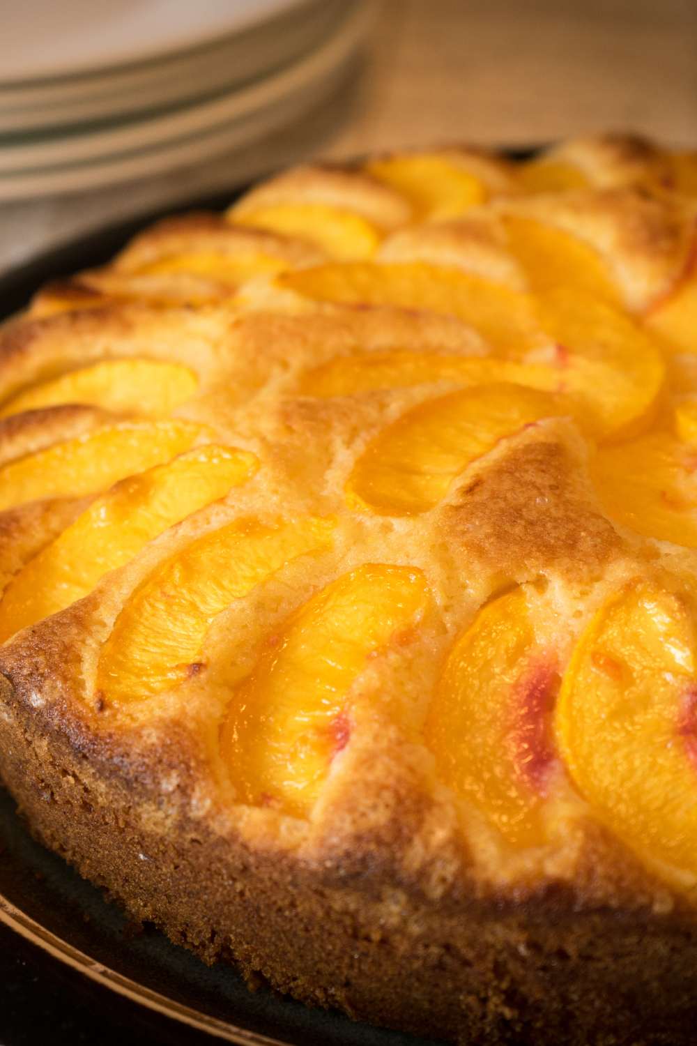 Ina Garten Fresh Peach Cake - Ina Garten Eats