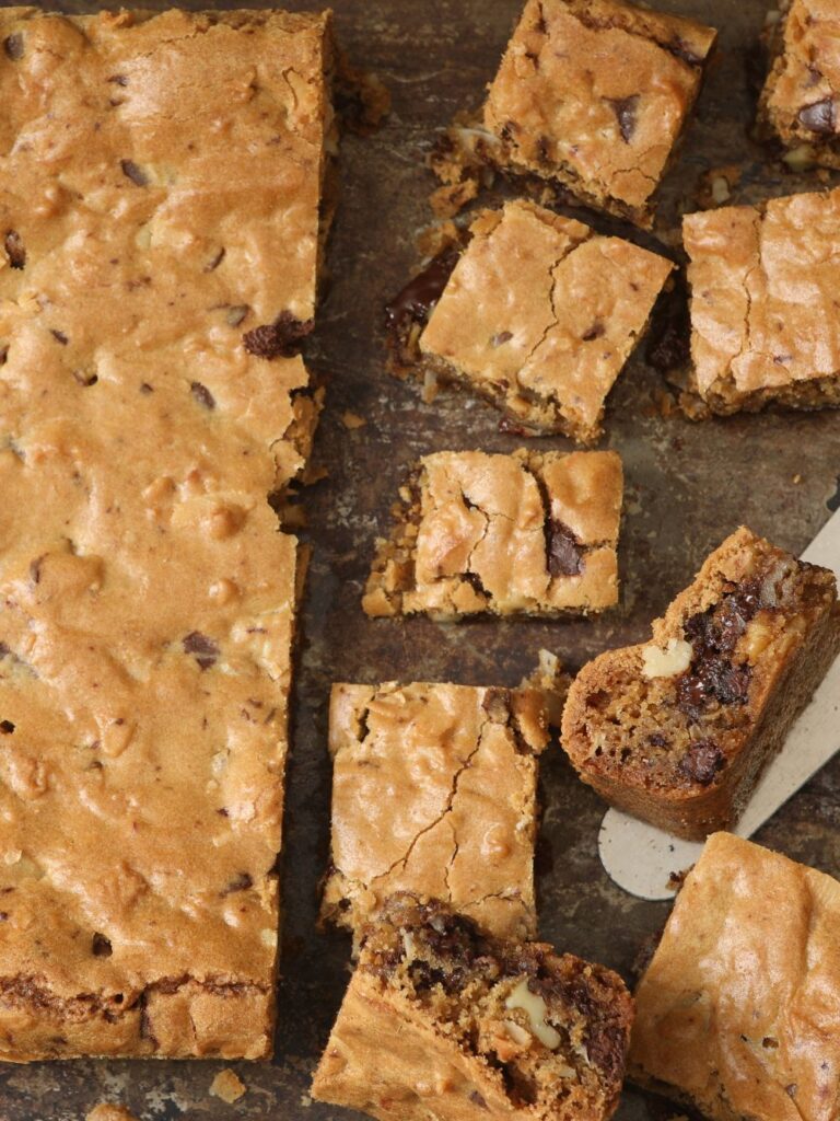 Ina Garten Chocolate Chunk Blondies