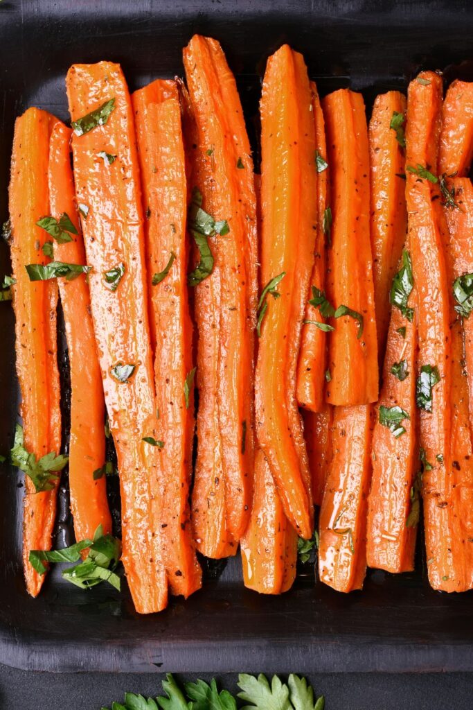 Ina Garten Maple Roasted Carrots
