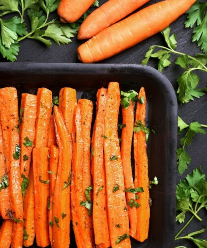 Ina Garten Maple Roasted Carrots