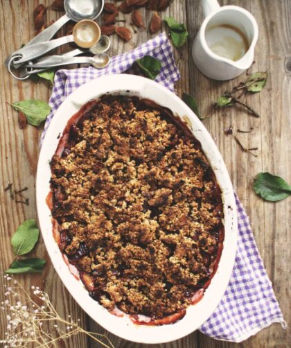 Ina Garten Plum Crisp