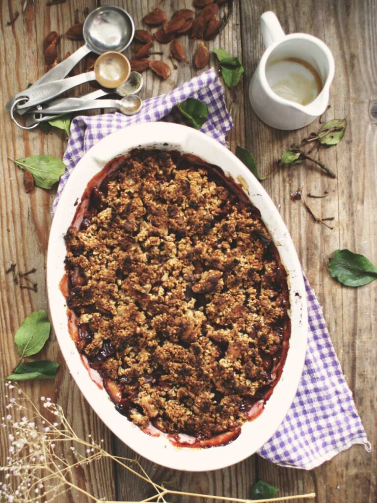 Ina Garten Plum Crisp