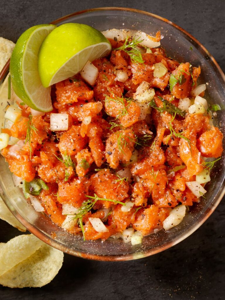 Ina Garten Salmon Tartare