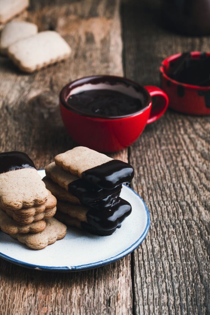 Ina Garten Chocolate Dipped Shortbread