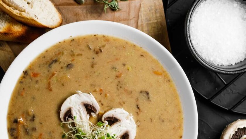 Ina Garten Mushroom Farro Soup