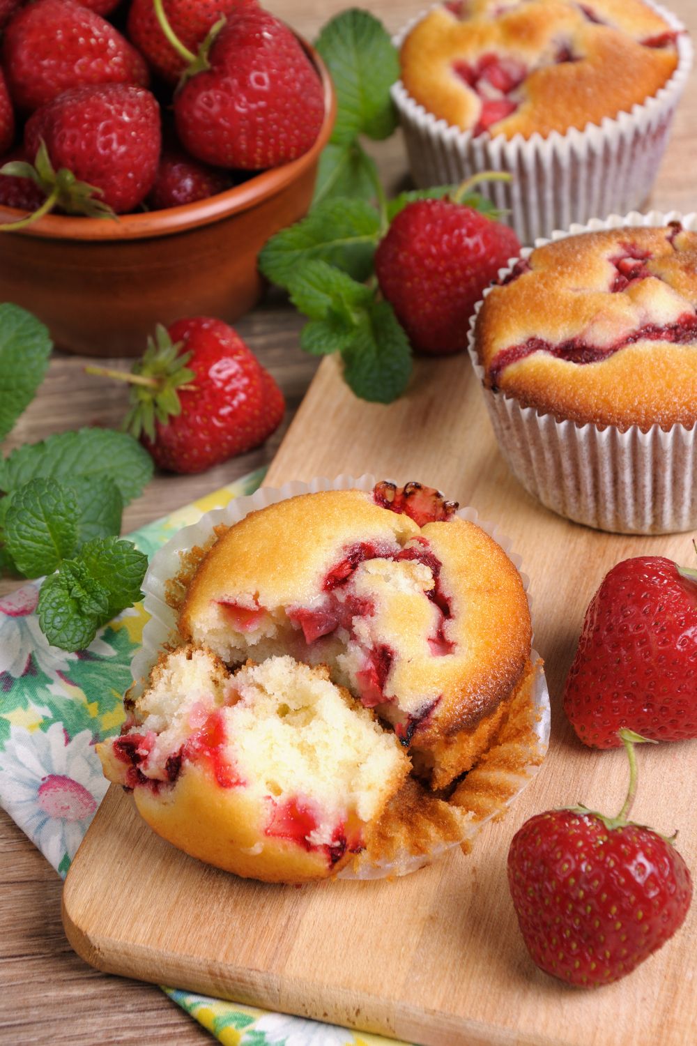 Ina Garten Strawberry Muffins