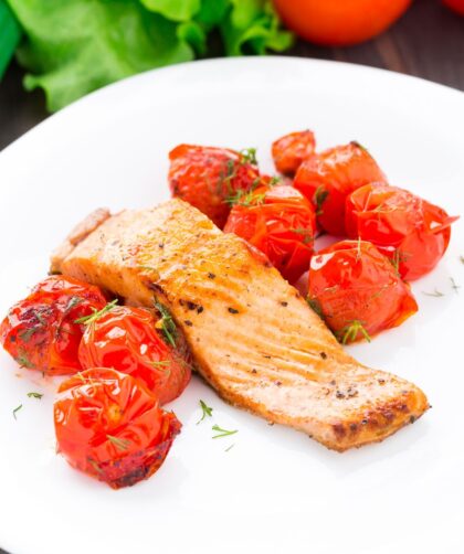 Ina Garten Salmon With Melting Tomatoes