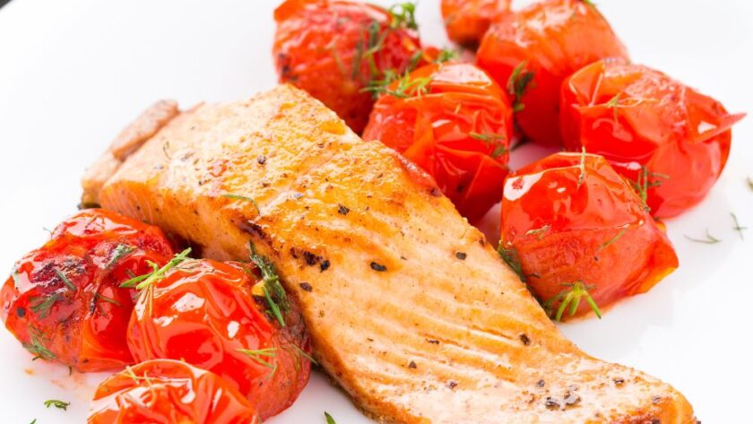 Ina Garten Salmon With Melting Tomatoes