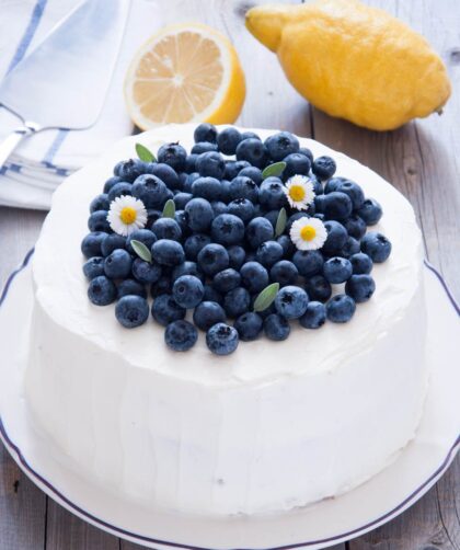 Ina Garten Blueberry Lemon Cream Cake