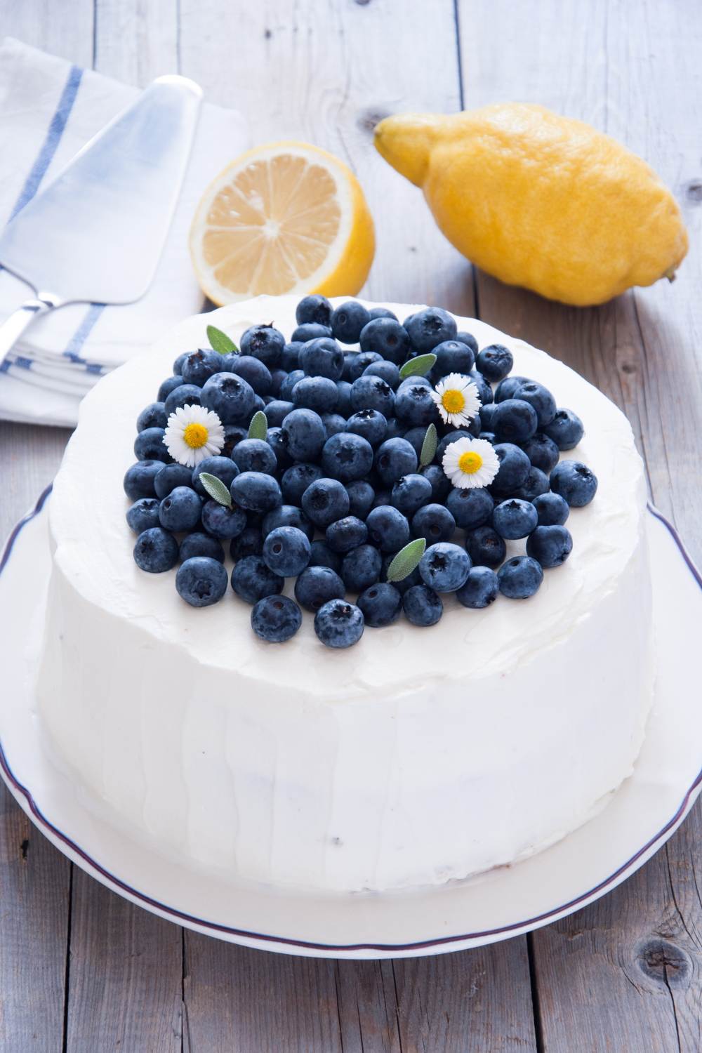 Ina Garten Blueberry Lemon Cream Cake