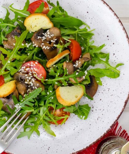 Ina Garten Warm Mushroom Salad