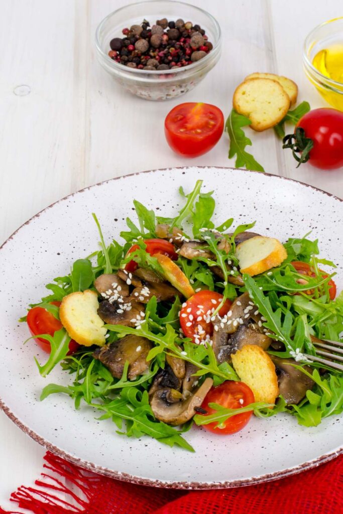 Ina Garten Warm Mushroom Salad