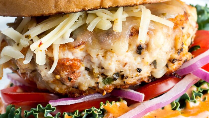 Barefoot Contessa Turkey Burger