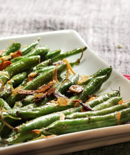 Ina Garten String Beans With Shallots