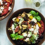 Ina Garten Greek Panzanella Salad