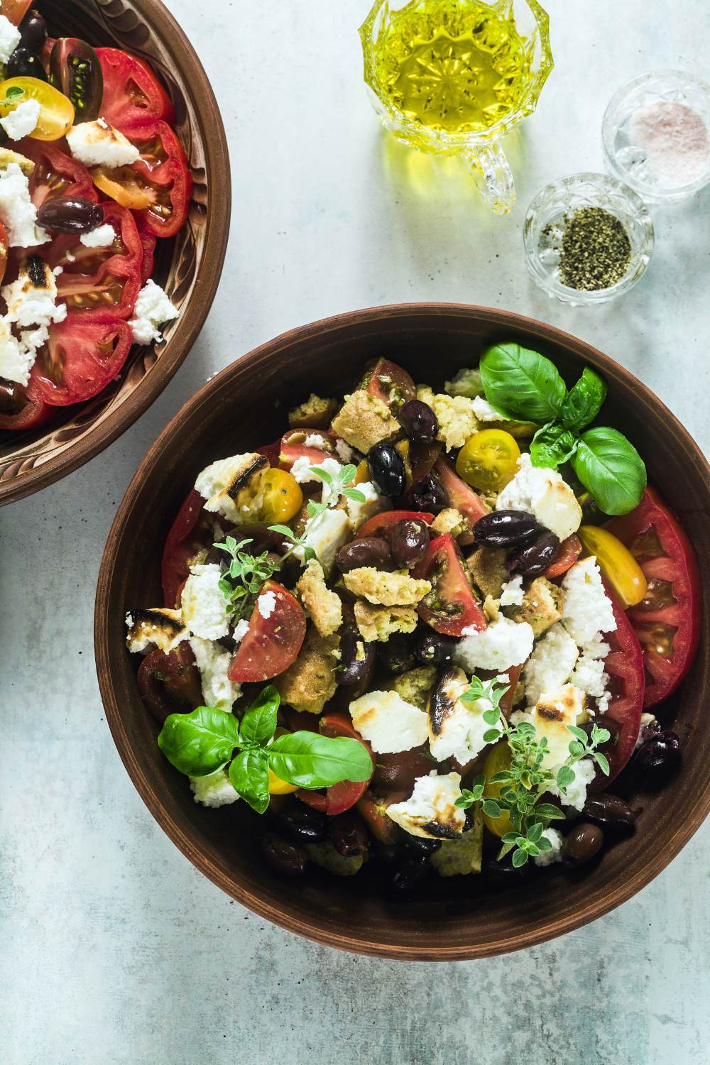 Ina Garten Greek Panzanella Salad