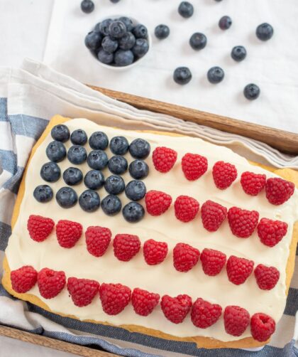 Ina Garten American Flag Cake