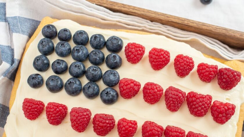 Ina Garten American Flag Cake