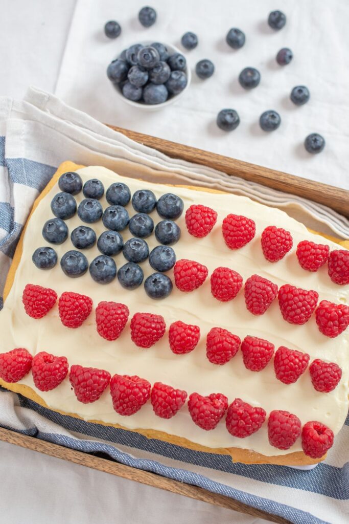 Ina Garten American Flag Cake