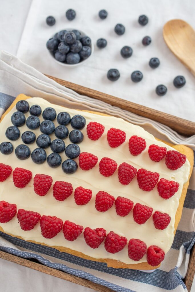 Ina Garten American Flag Cake