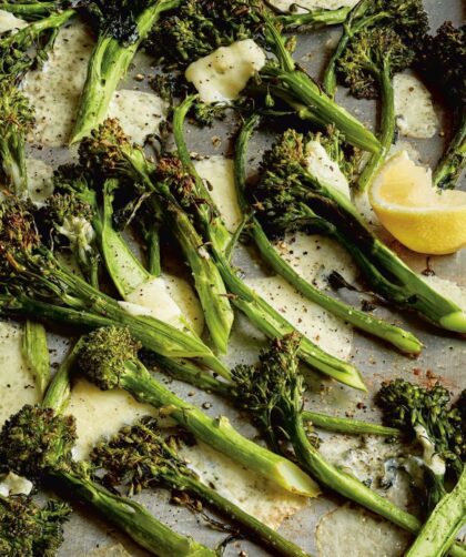 Ina Garten Roasted Broccolini & Cheddar