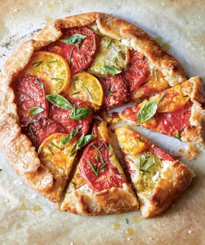 Ina Garten Tomato & Goat Cheese Crostata