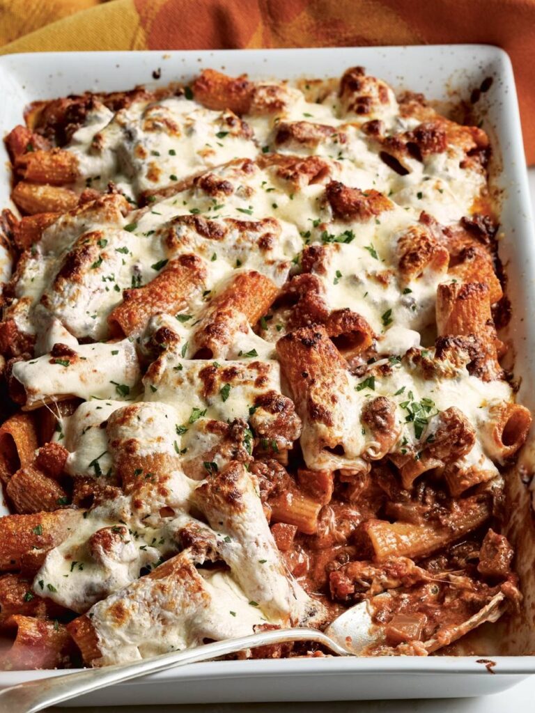 Ina Garten Baked Rigatoni With Lamb Ragù