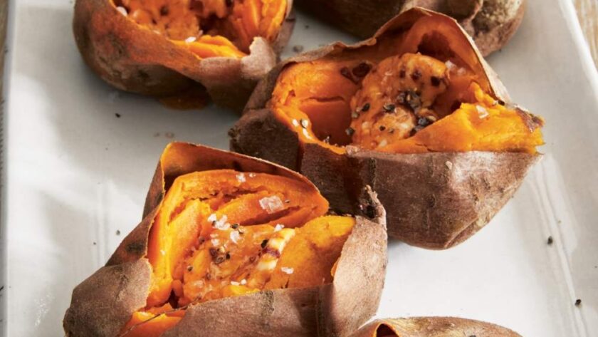 Ina Garten Roasted Sweet Potatoes With Chipotle Orange Butter