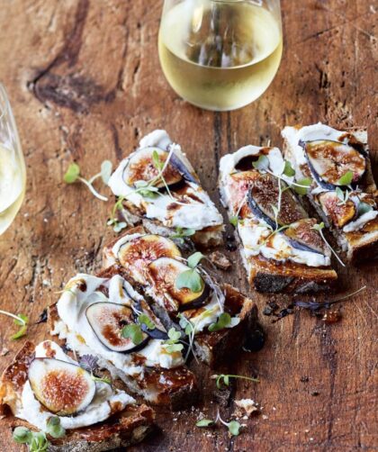 Ina Garten Fig & Cheese Toasts