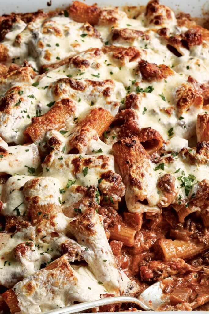 Ina Garten Baked Rigatoni With Lamb Ragù