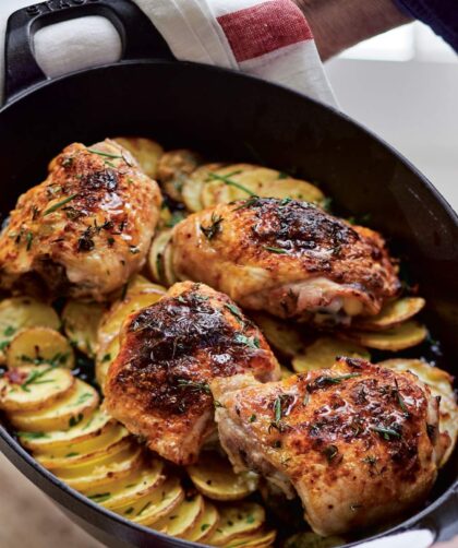 Ina Garten Skillet-roasted Chicken & Potatoes