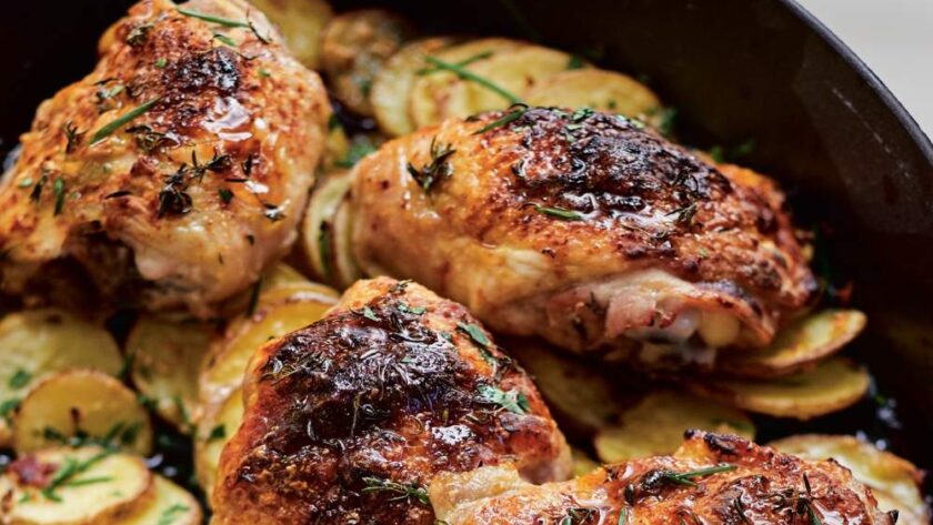 Ina Garten Skillet-roasted Chicken & Potatoes