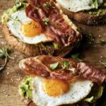 Ina Garten Avocado & Fried Egg Tartines