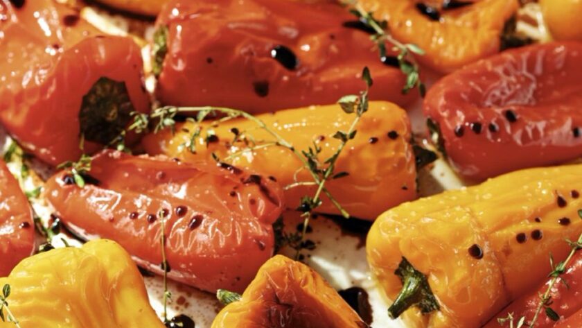 Ina Garten Balsamic Roasted Baby Peppers