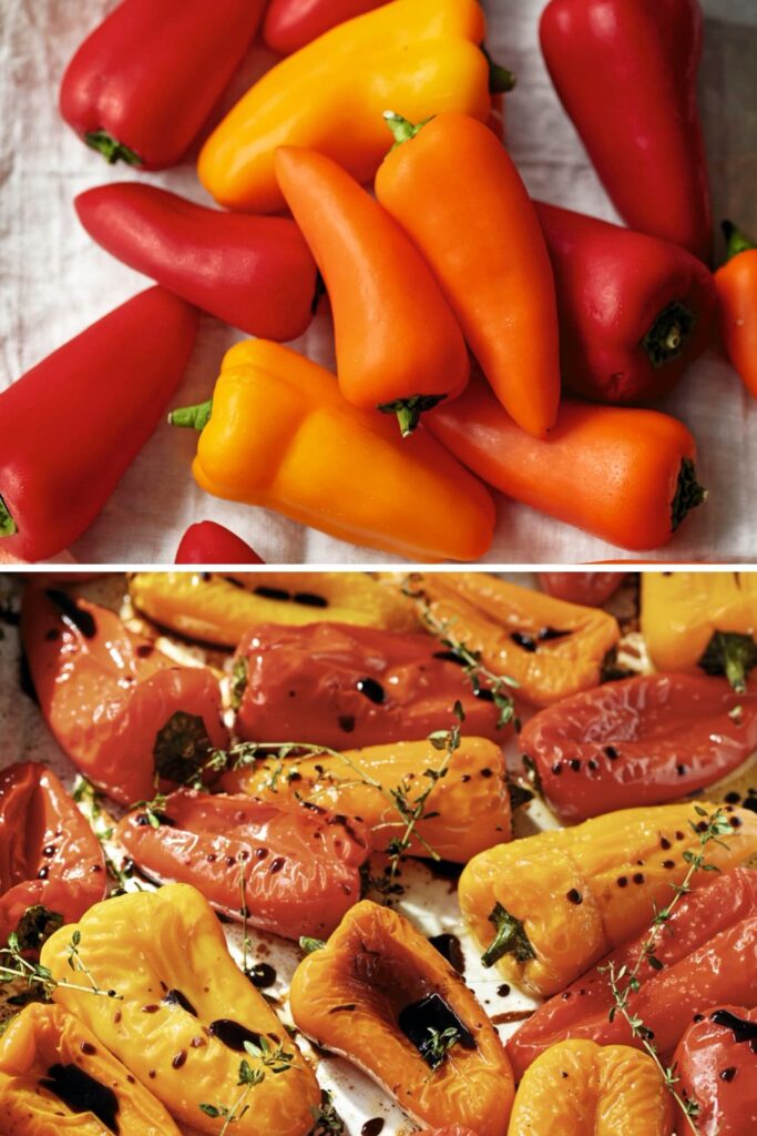 Ina Garten Balsamic Roasted Baby Peppers