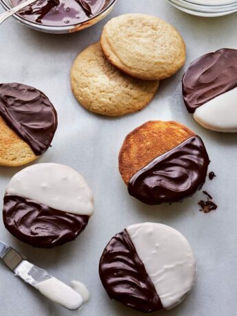 Ina Garten Black & White Cookies - Ina Garten Eats