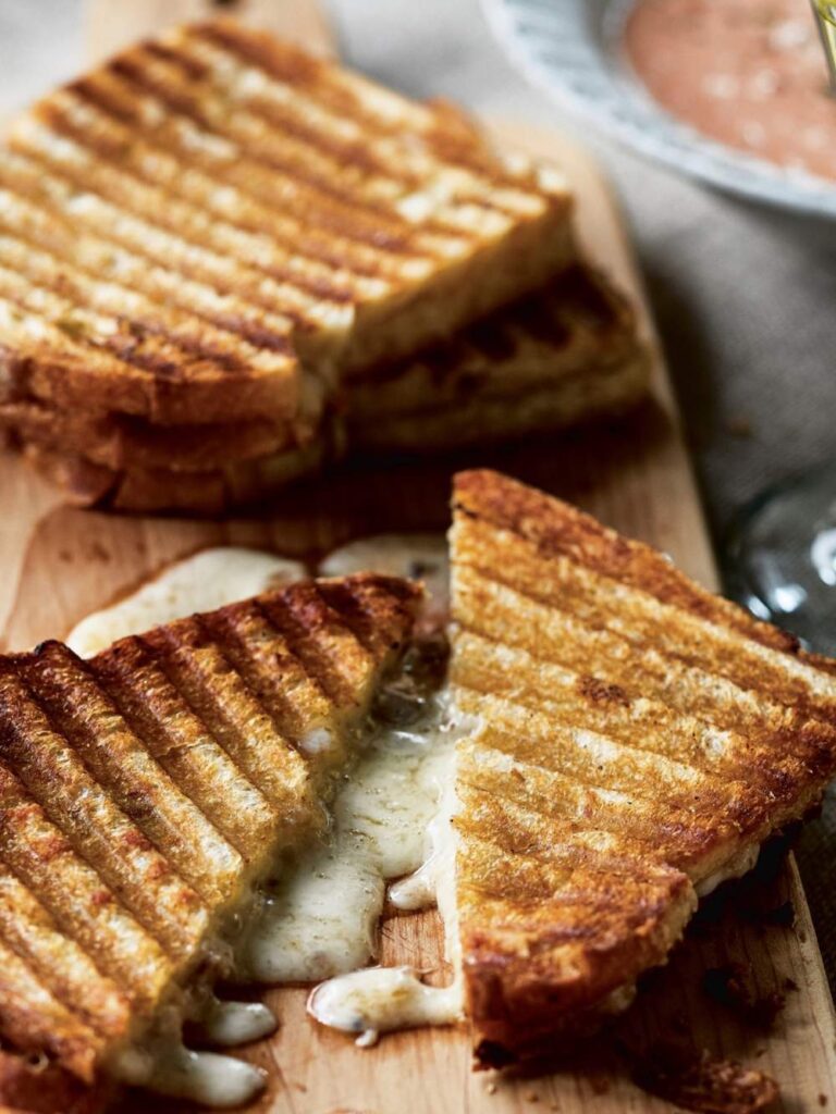 Ina Garten Cheddar & Chutney Grilled Cheese