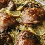 Ina Garten Creamy Chicken Thighs with Lemon & Thyme