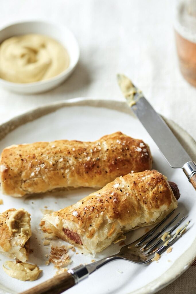 Hot Dogs In Puff Pastry