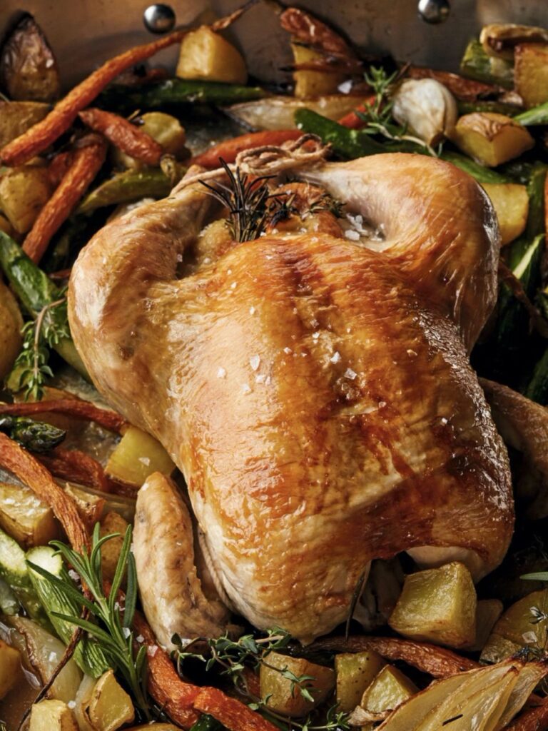 Ina Garten Roast Chicken With Spring Vegetables