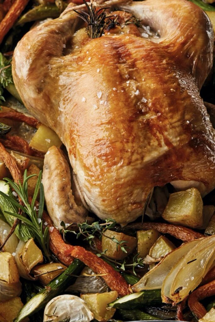 Ina Garten Roast Chicken With Spring Vegetables