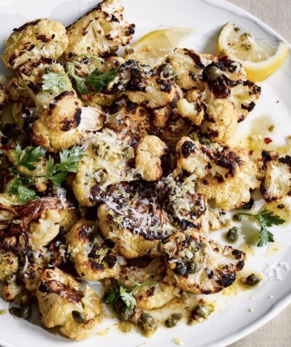 Ina Garten Roasted Cauliflower With Lemon & Capers