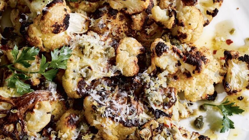 Ina Garten Roasted Cauliflower With Lemon & Capers