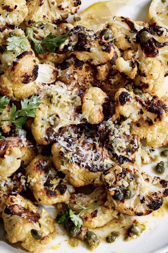 Ina Garten Roasted Cauliflower With Lemon & Capers