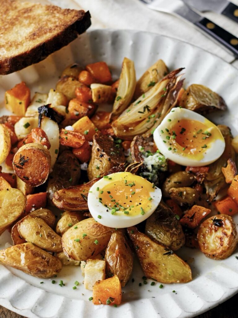 Ina Garten Roasted Vegetables With Jammy Eggs